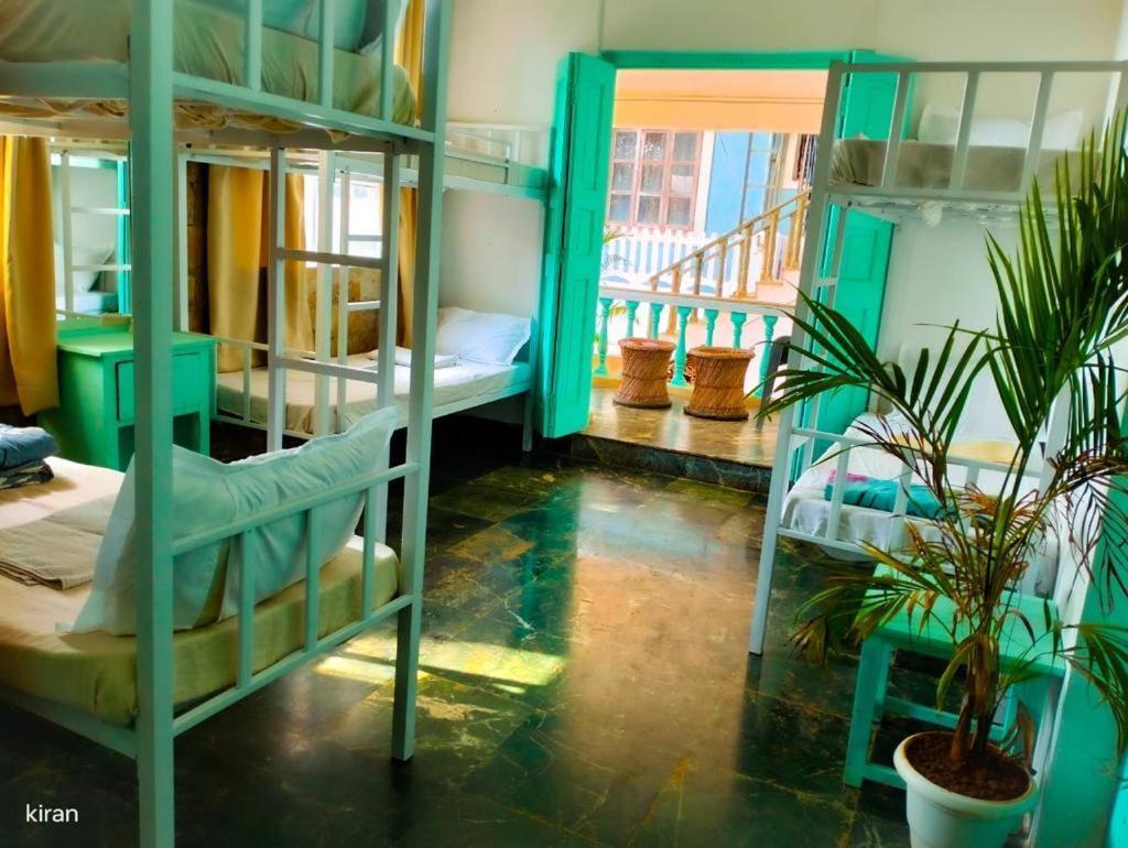 Turquoiise House Hotel Morjim Buitenkant foto